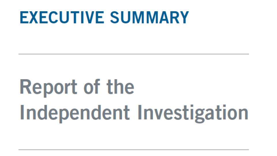 Executive Summary on Nassar Investigation